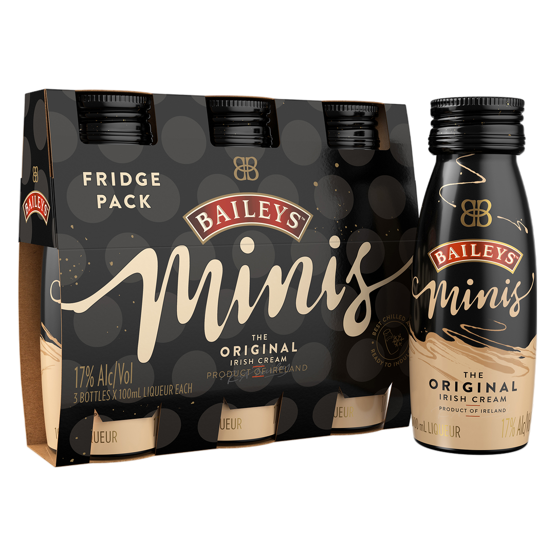 Baileys Minis The Original Irish Cream Liqueur, 100 mL