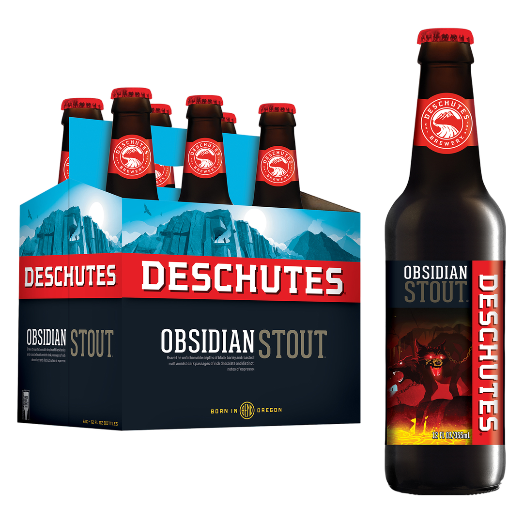 Deschutes Obsidian Stout 6/12oz Bottle
