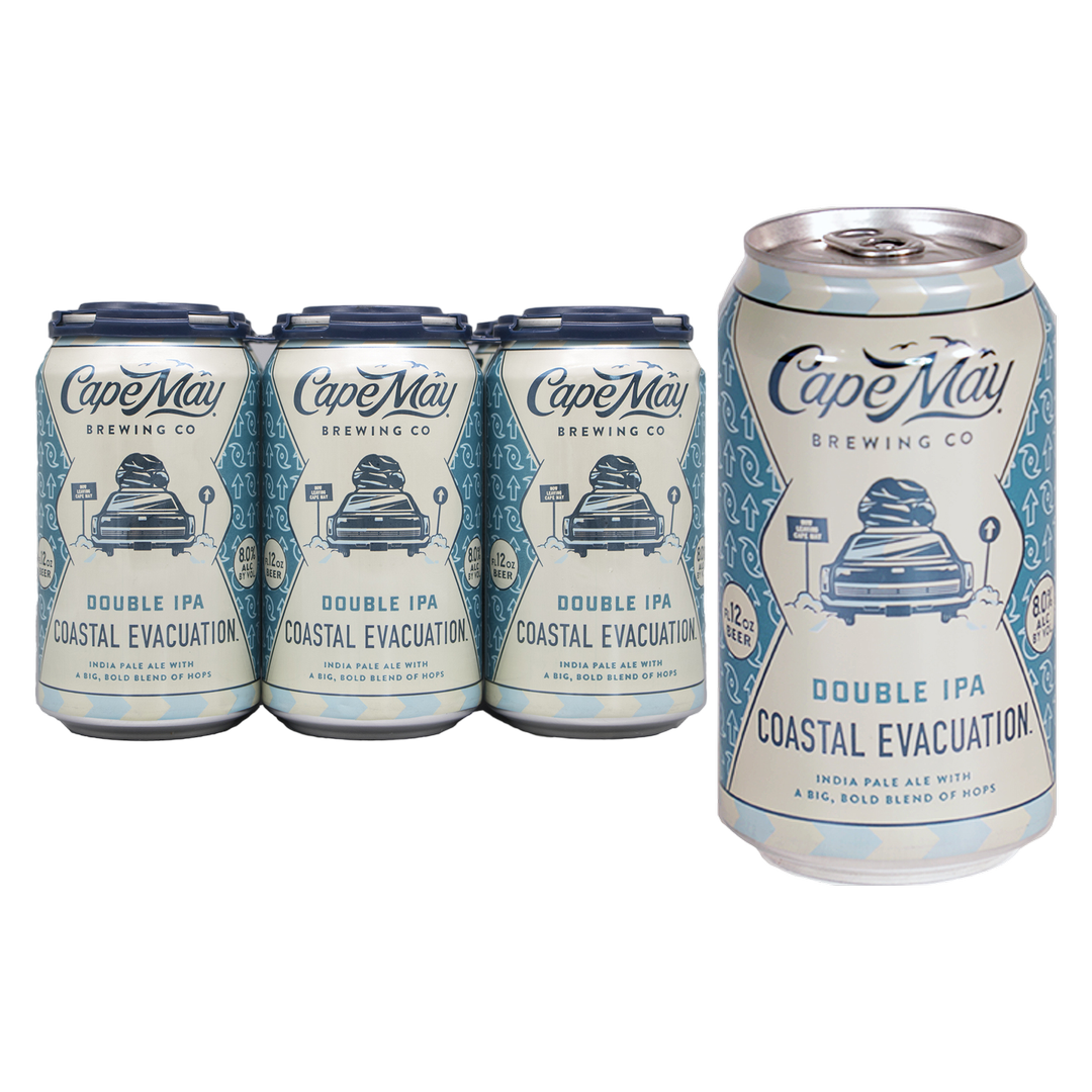 Cape May Brewery Coastal Evacuation 6pk 12oz Can 8.0% ABV