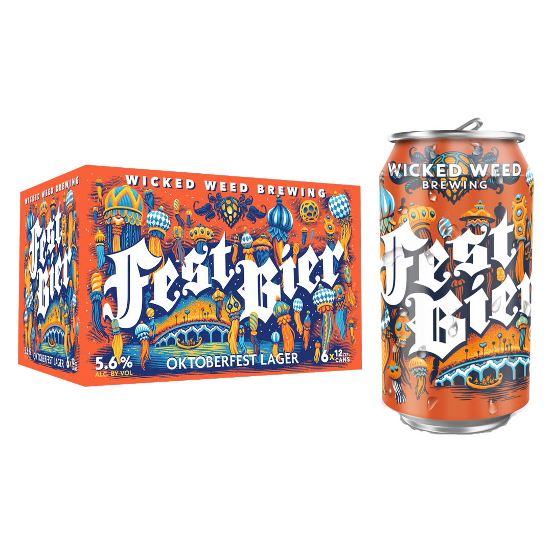 Wicked Weed Fest Bier 6pk 12oz Can