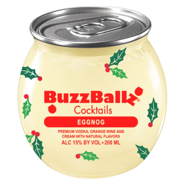 Buzzballz Cocktails Eggnog