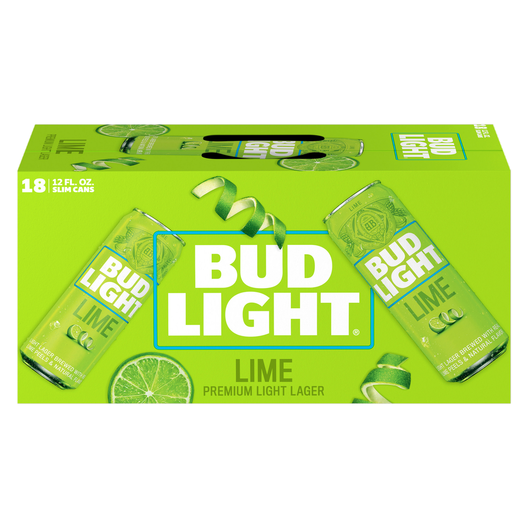 Bud Light Lime 18pk 12oz Cans
