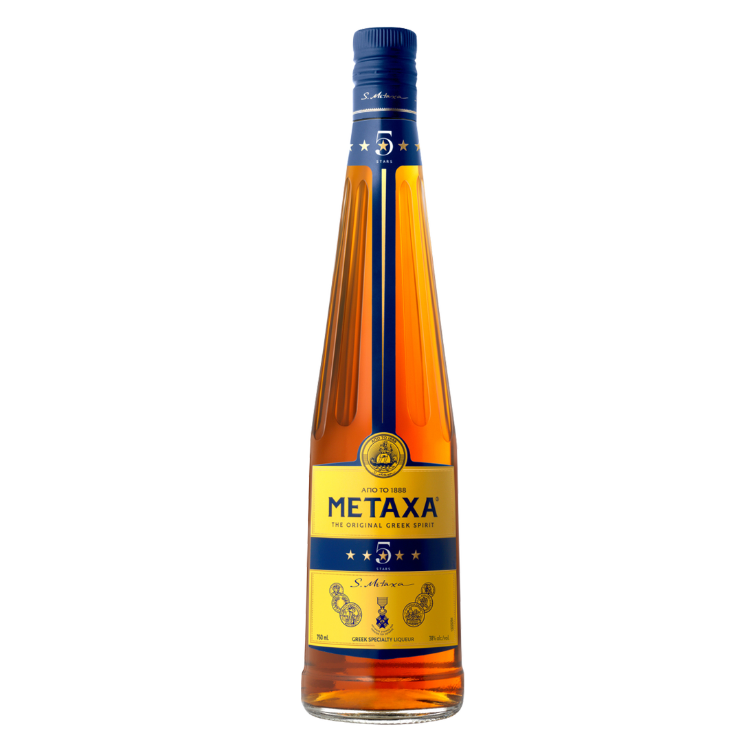 ‚ÄãMetaxa 5 Stars Greek Brandy 750 ml