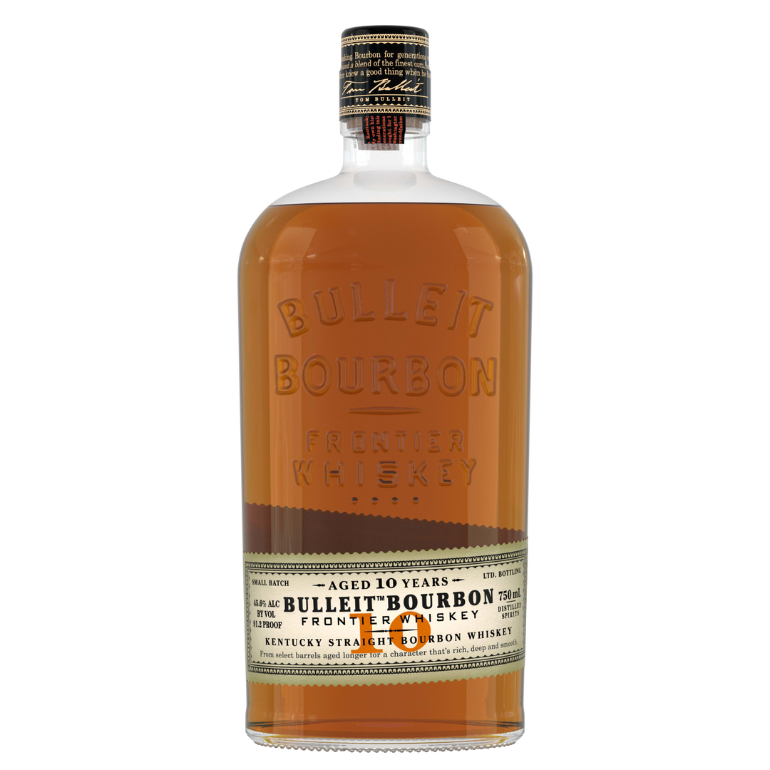 Bulleit 10 Yr Bourbon 750 Ml