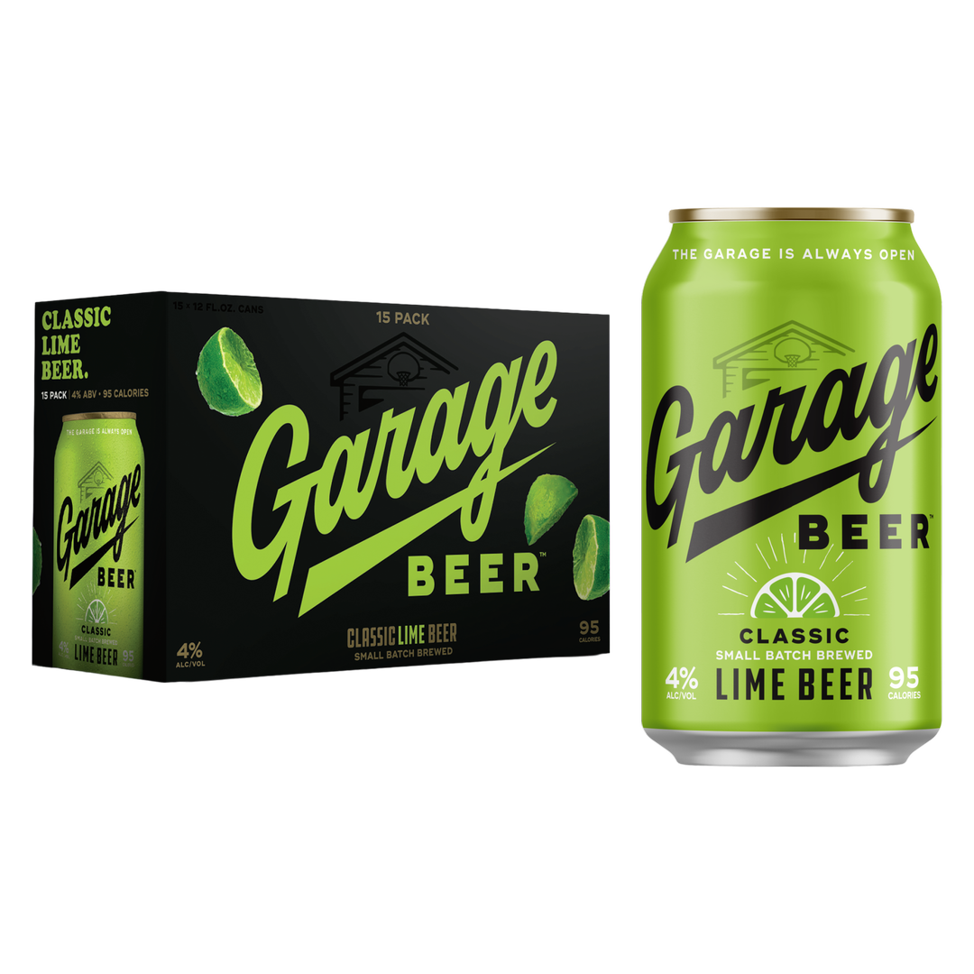 Garage Beer Classic Lime Beer 15pk 12oz 4% ABV