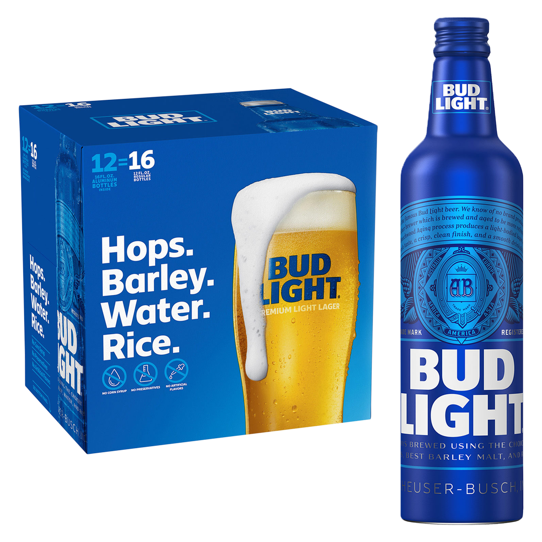 Bud Light 12pk 16oz Btl 4.2% ABV