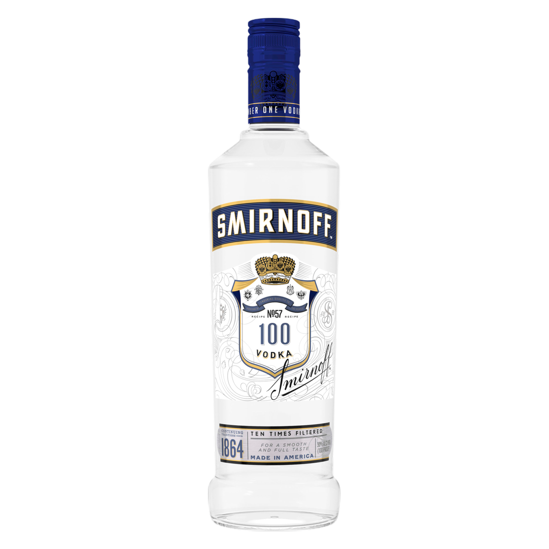 Smirnoff 100 Proof Vodka