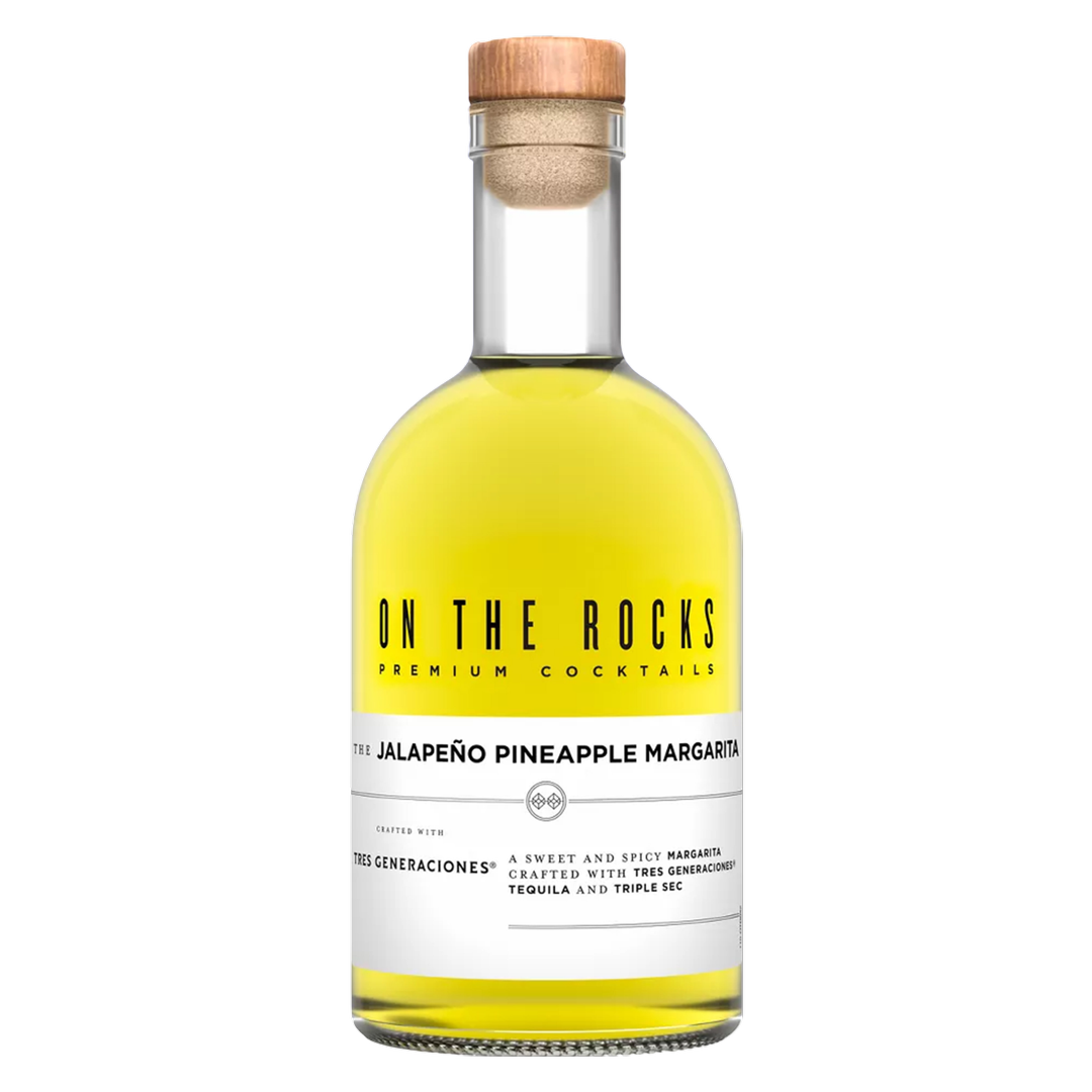 On The Rocks Tres Generaciones Jalapeno Pineapple Margarita