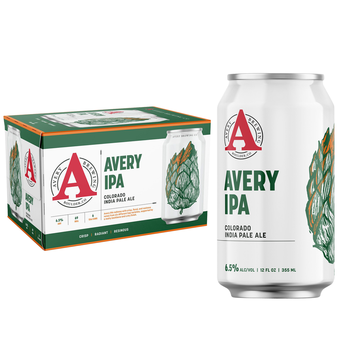 Avery IPA 6pk 12oz Can 6.5% ABV