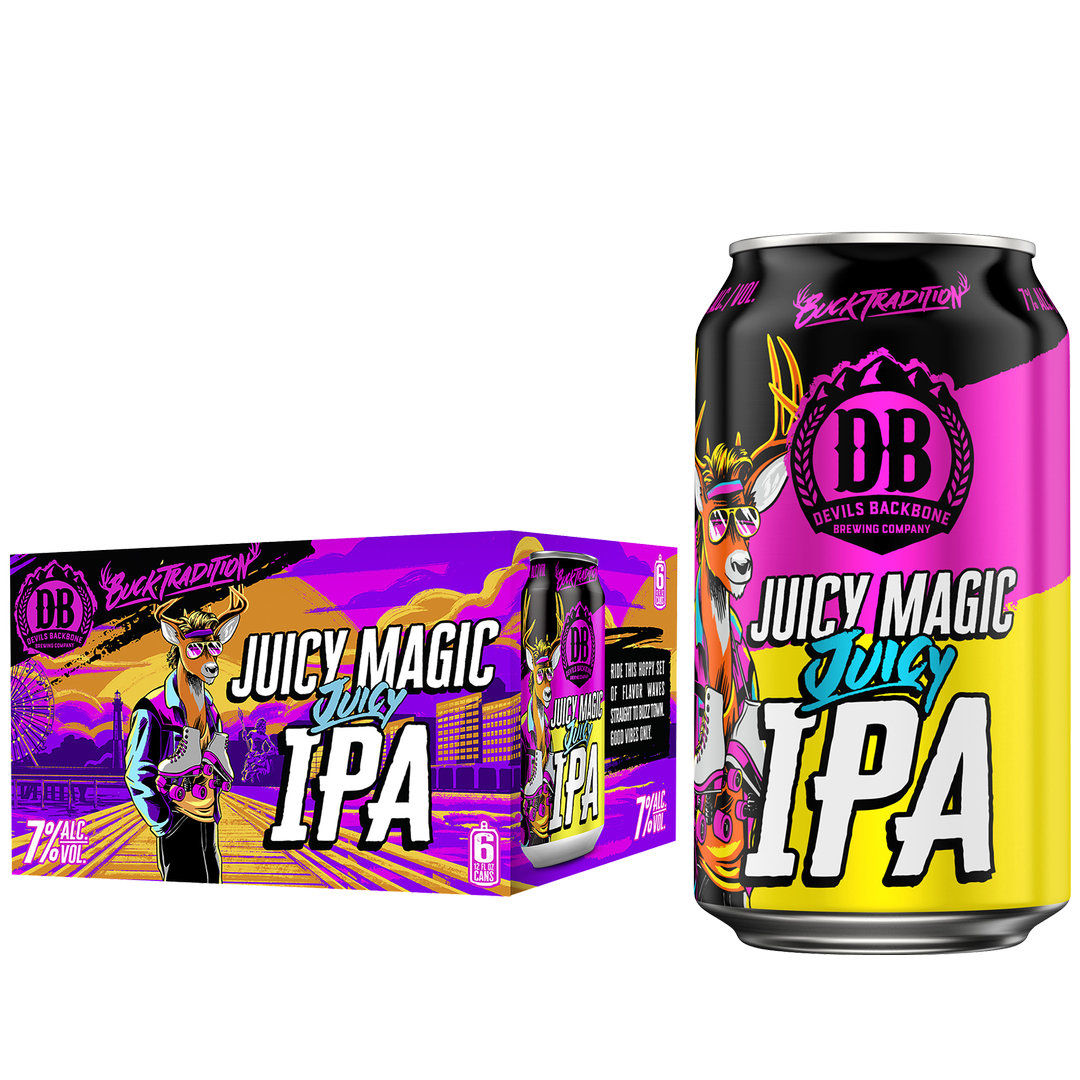 Devils Backbone Juicy Magic Juicy IPA 6pk 12oz Can 7% ABV