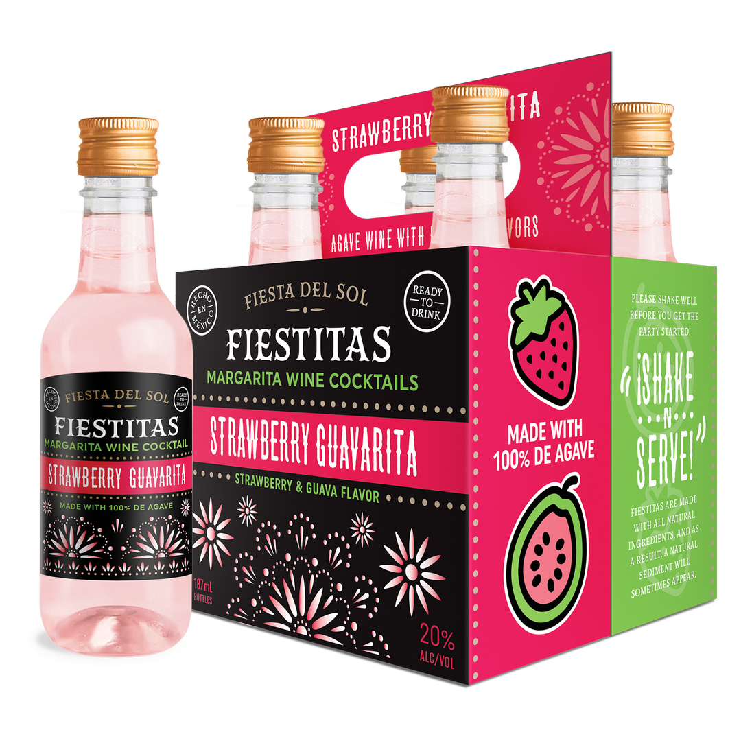 Fiestitas Strawberry Guavarita 4pk