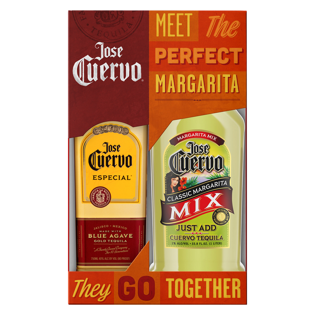 Jose Cuervo Especial Gold with Margarita Mix Tequila Gold