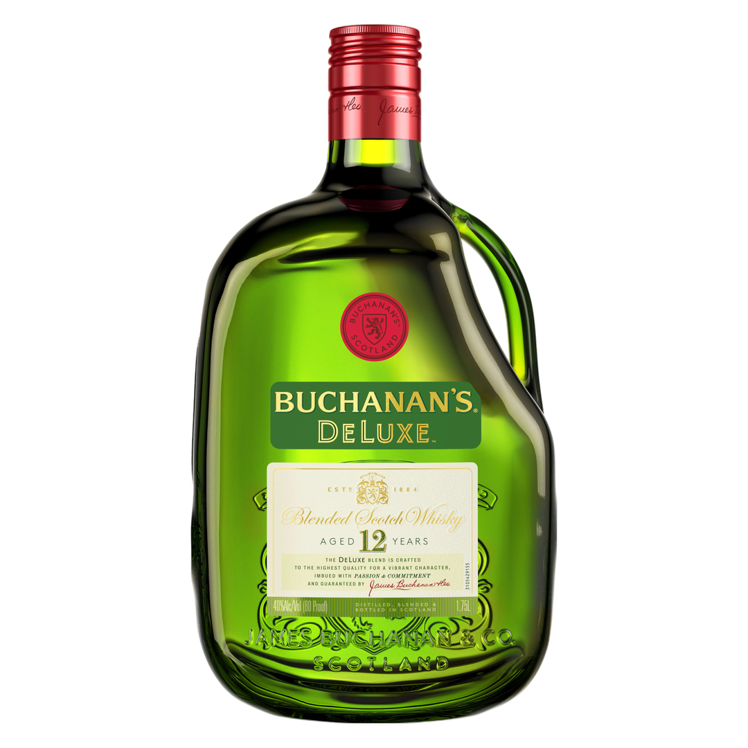Buchanan's DeLuxe Aged 12 Years Blended Scotch Whisky, 1.75 L