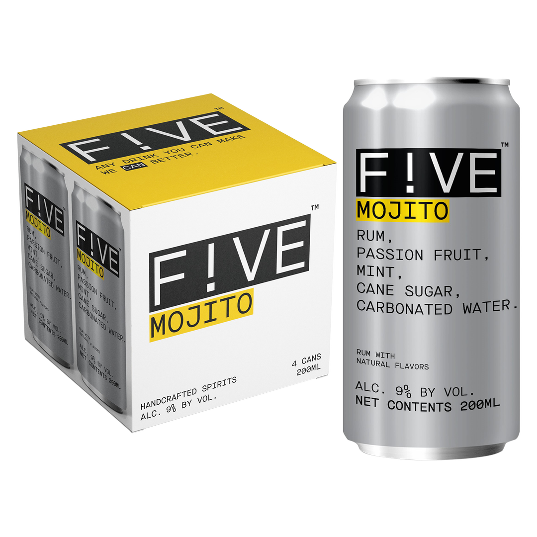 Five Drinks Co Mojito 4pk