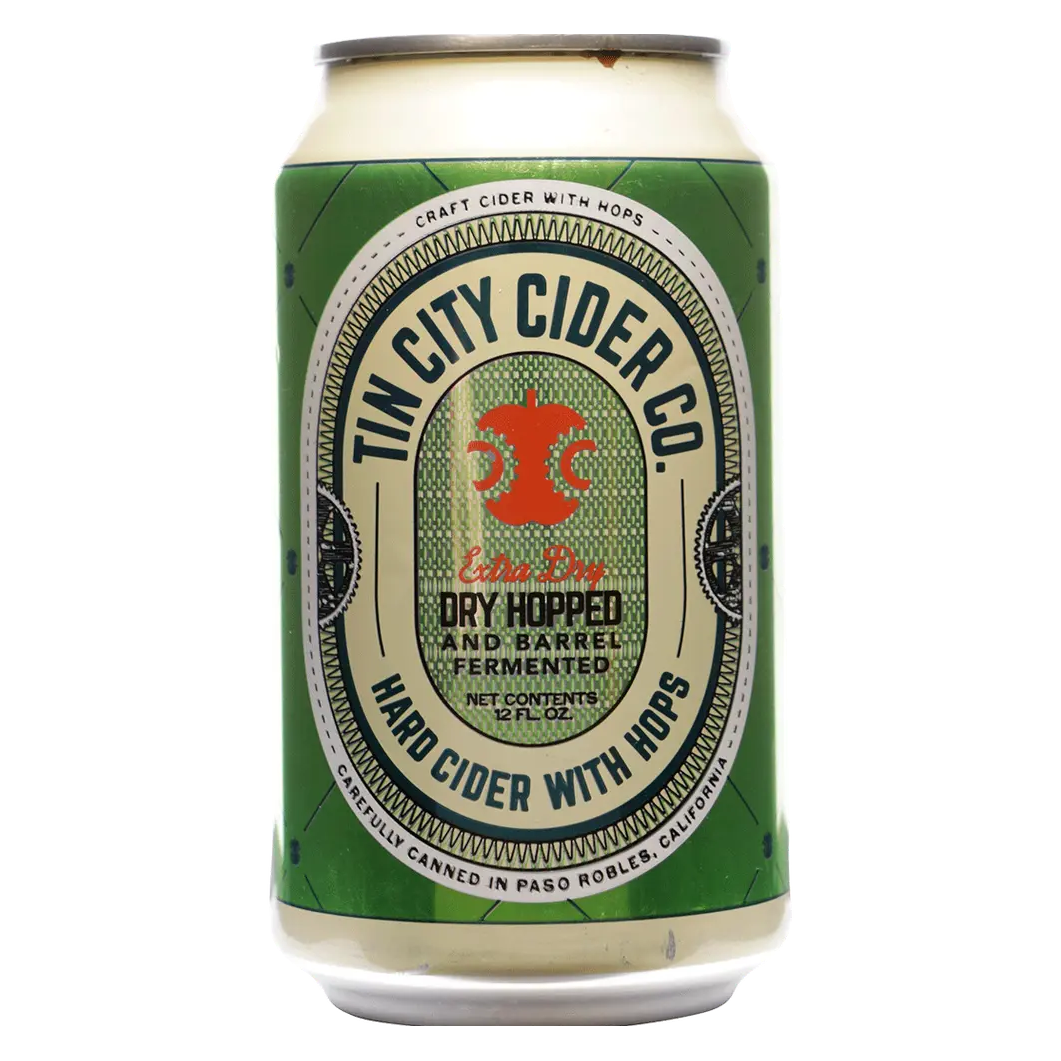 Tin City Cider Original Dry Hopped Cider 4pk 12oz Can 6.9% ABV