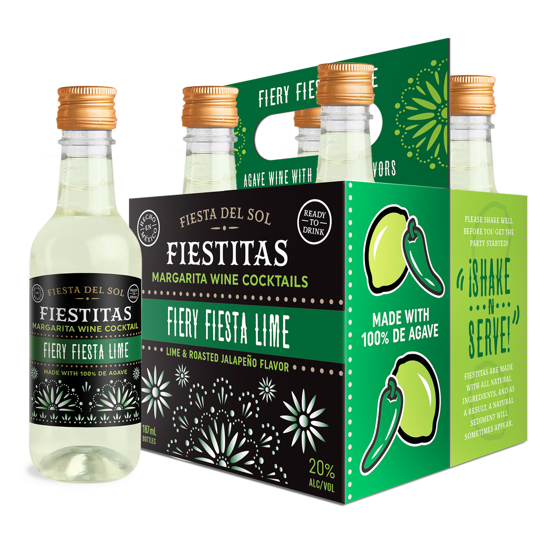 Fiestitas Fiery Fiesta Lime 4pk