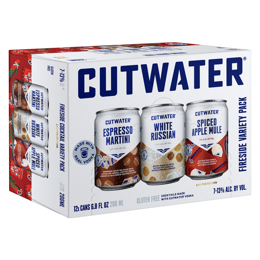 Cutwater Fireside Variety Pack 12Pk 6.8oz Cans