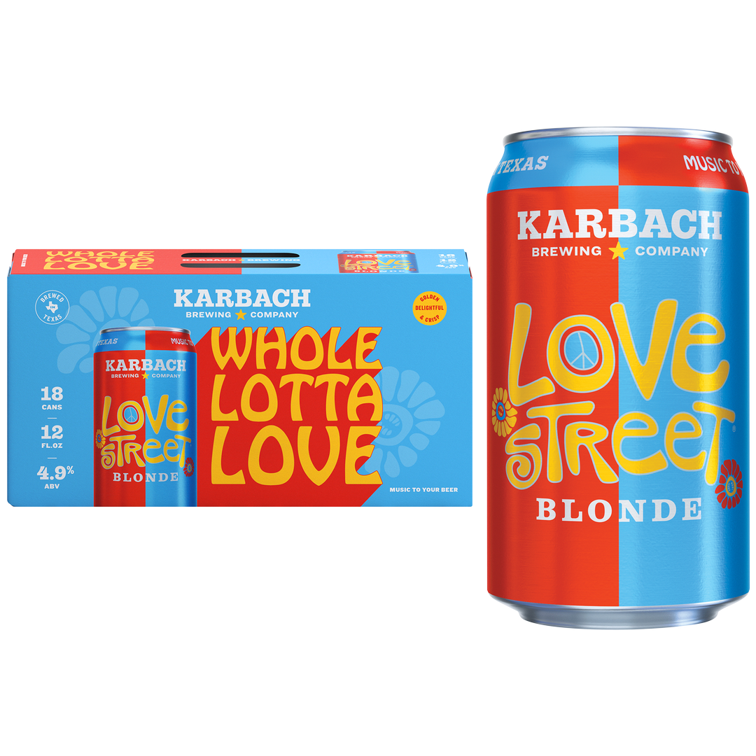 Karbach Love Street 18pk 12oz Can 4.9% ABV