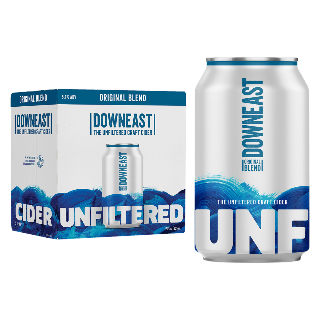 Downeast Cider Original Blend 4pk 12oz Can 5.1% ABV