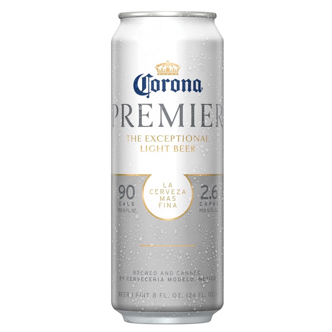 Corona Premier Single 24oz Can 4.0% ABV