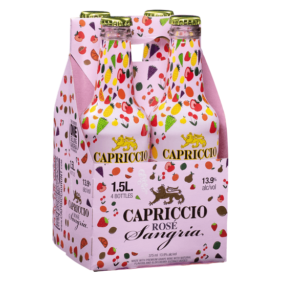 Capriccio Rose Sangria 4pk