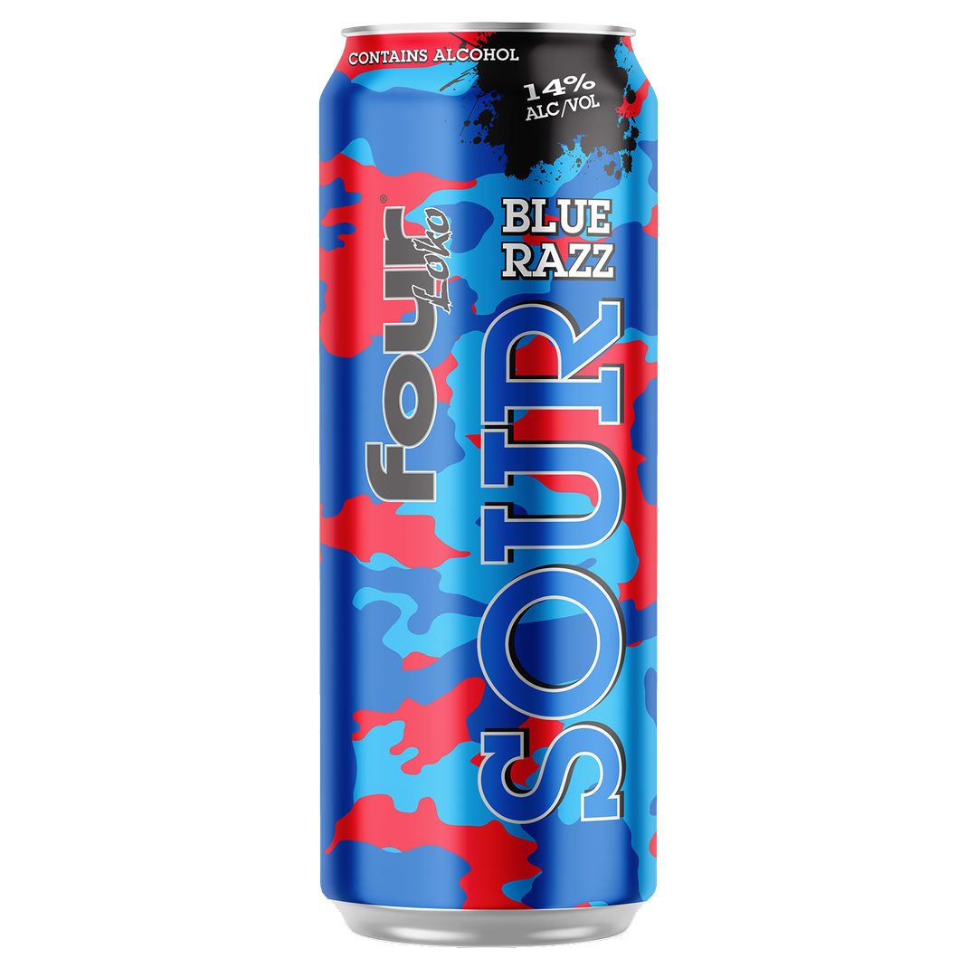 Four Loko Sour Blue Razz 23.5oz Can 14.0% ABV
