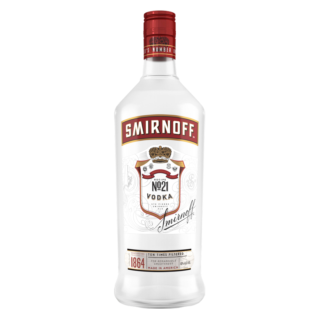 Smirnoff Vodka Plastic