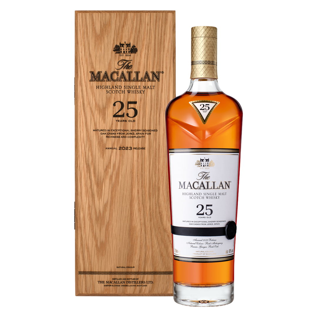 The Macallan 25 Years Old Sherry Oak Highland Single Malt Scotch Whisky