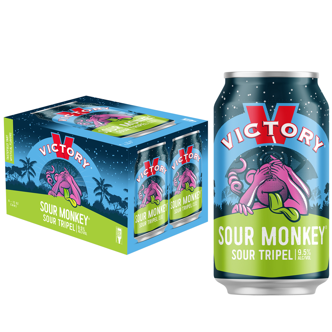 Victory Sour Monkey 6pk 12oz Can 9.5% ABV