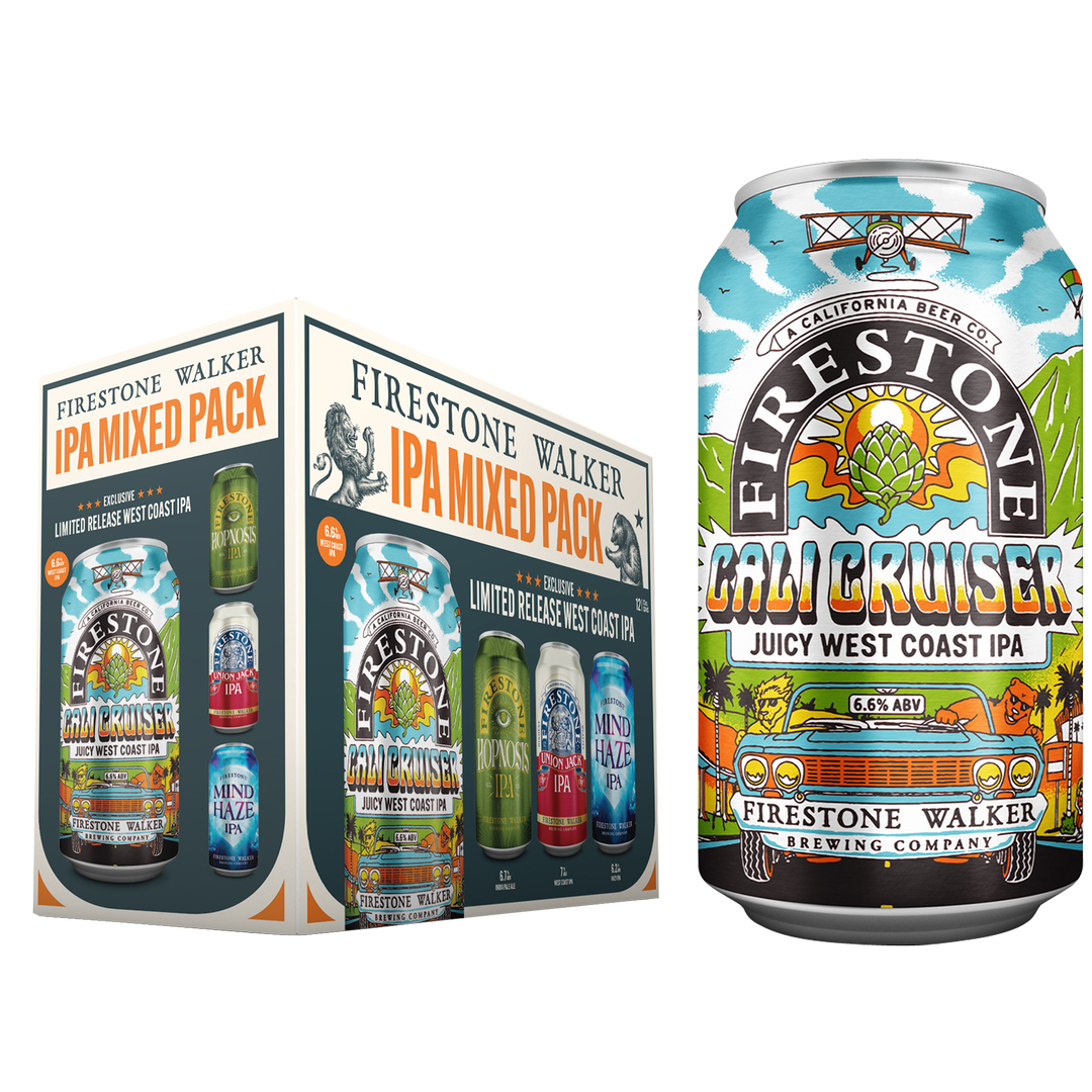 Firestone Walker Crafted Thru Hops Mixed Pack 12pk 12oz Can