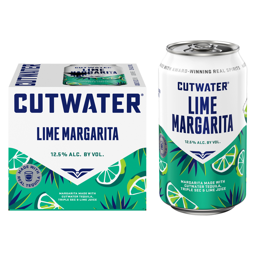Cutwater Tequila Lime Margarita 4pk 12oz Cans 12.5% AB