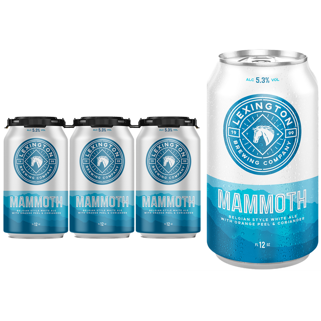 Lexington Brewing Mammoth Belgium Style White Ale 6pk 12oz Can 5.3% ABV