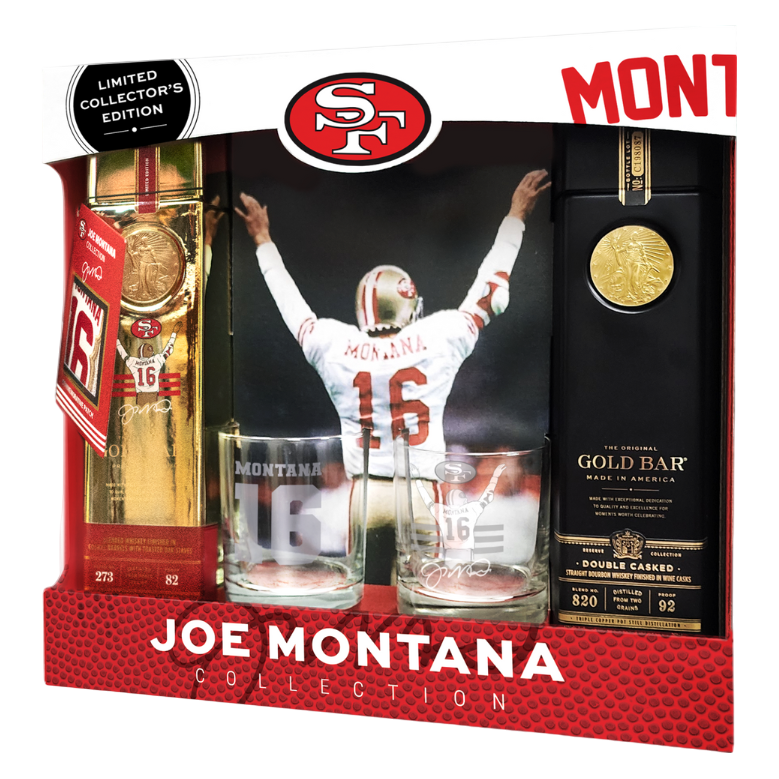 Gold Bar Joe Montana Gift
