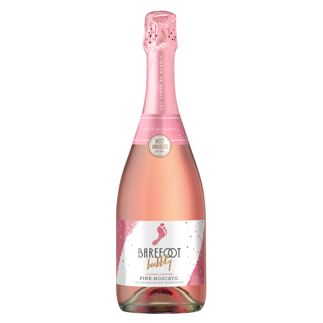 Barefoot Bubbly Pink Moscato Champagne