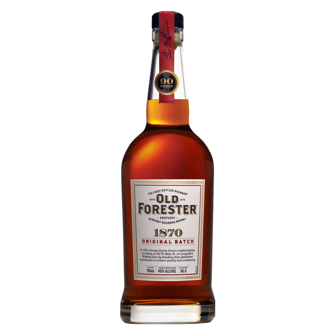 Old Forester Whiskey Row Series: 1870 Original Batch Kentucky Straight Bourbon Whisky, 750 mL Bottle, 90 Proof