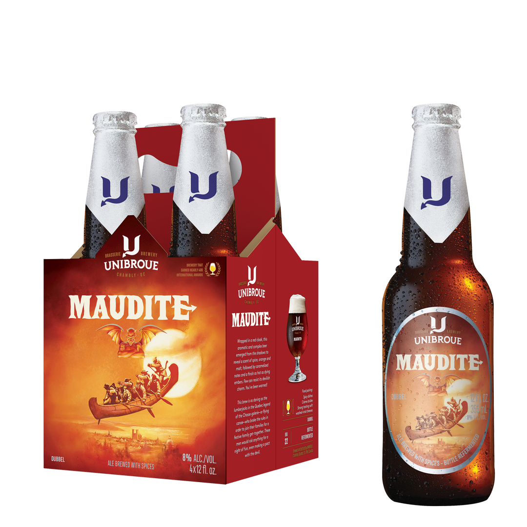 Unibroue Maudite 4pk 12oz Btl