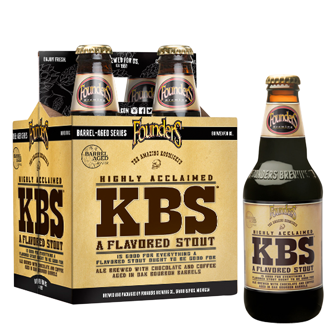 Founders KBS Stout 4pk 12oz Btl 12.12% ABV