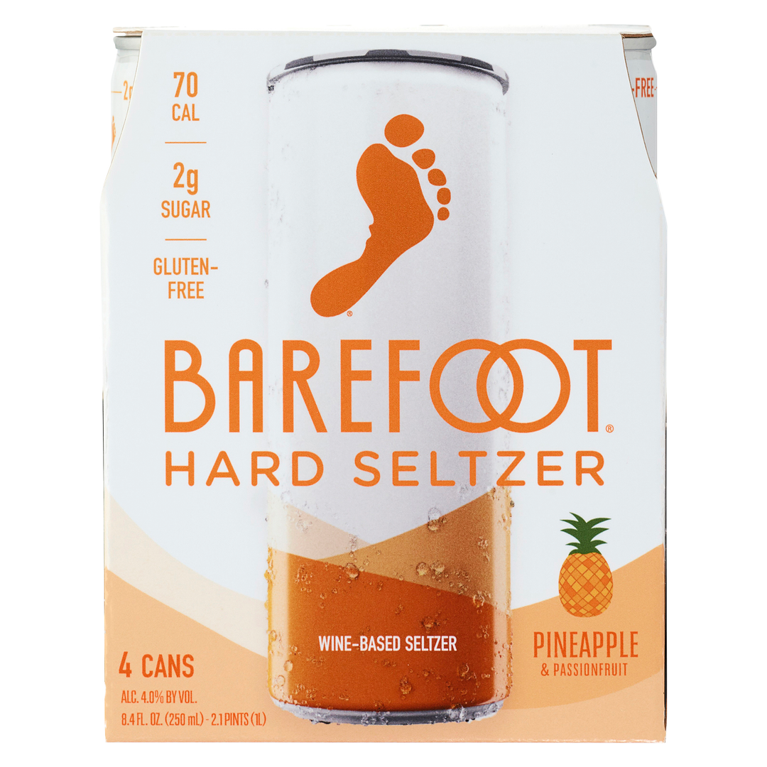 Barefoot Pineapple Hard Seltzer 4pk