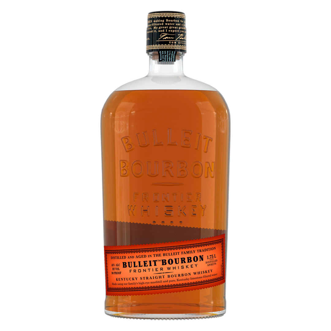 Bulleit Bourbon Whiskey 1.75 L