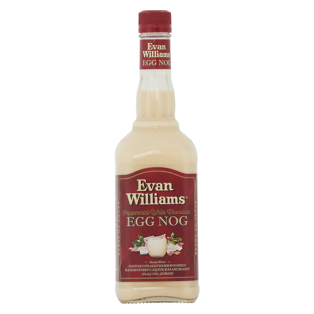 Evan Williams Peppermint White Chocolate Egg Nog
