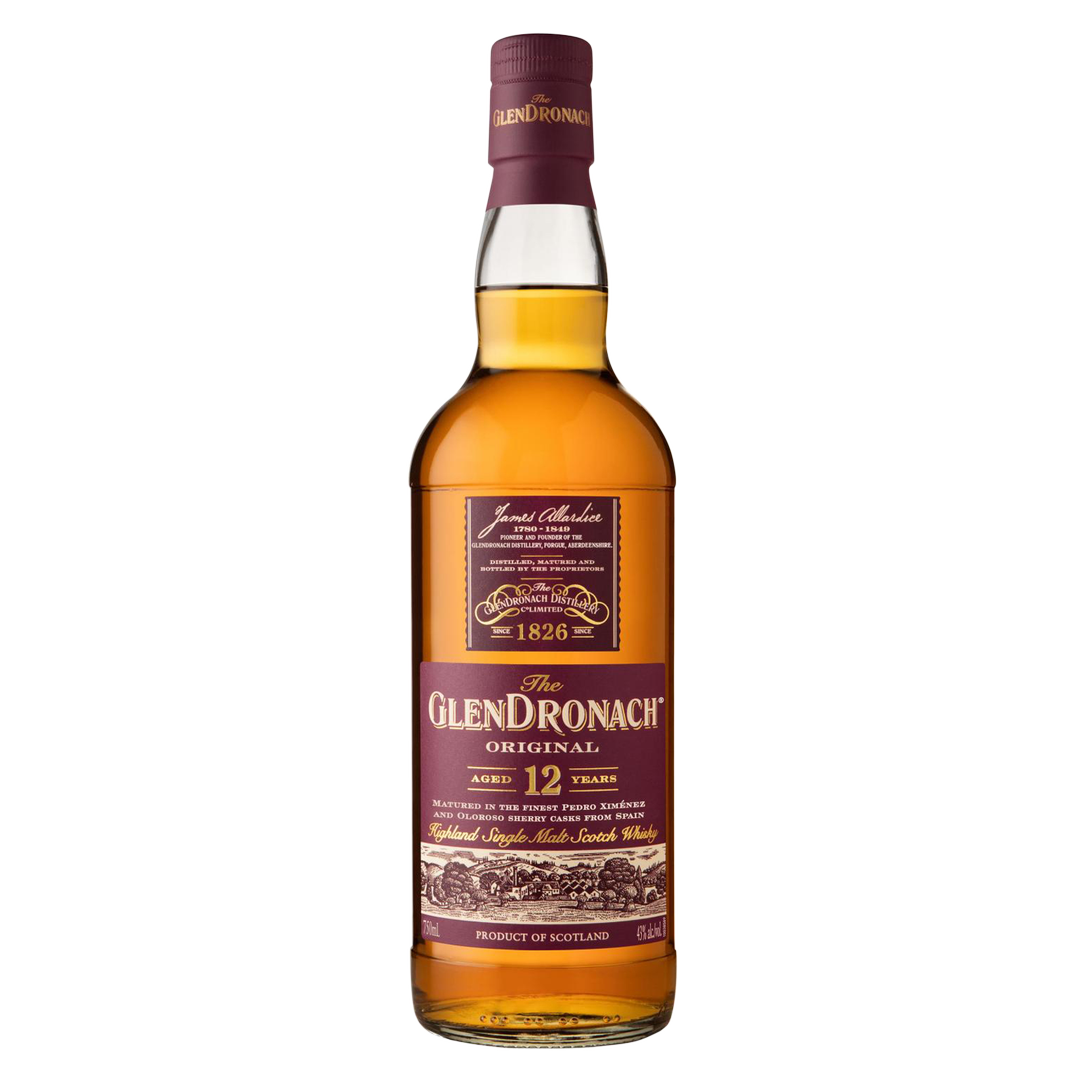 Glendronach Original 12yr Single Malt Scotch 750 Ml