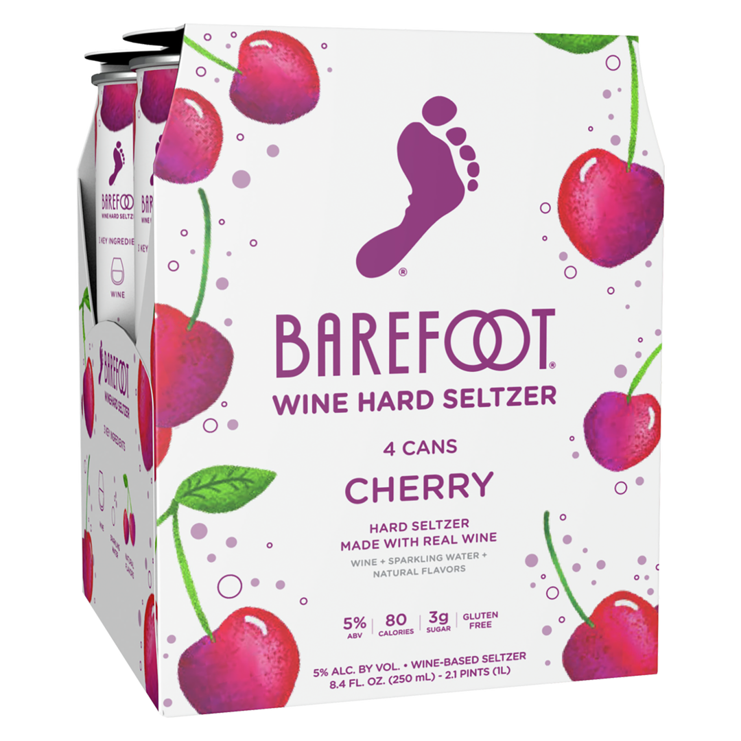 Barefoot Cherry Hard Seltzer 4pk